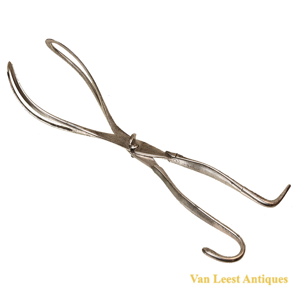 Obstetrical forceps Fratelli Lollini Bologna c. 1870