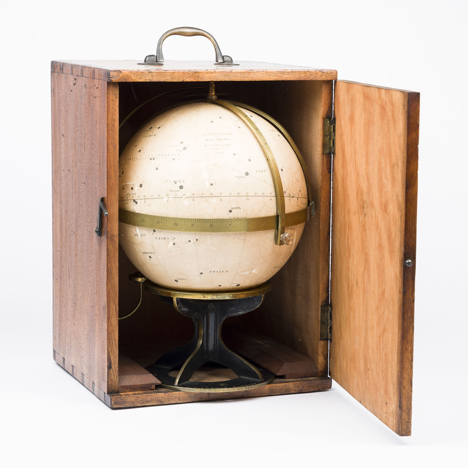 Navisphère celestial globe by Henri de Magnac, Paris.